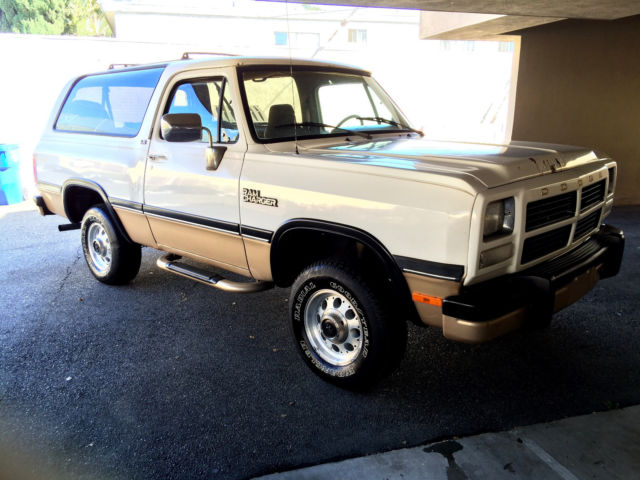 1991 dodge ram charger 4x4 canyon sport unmolested no reserve