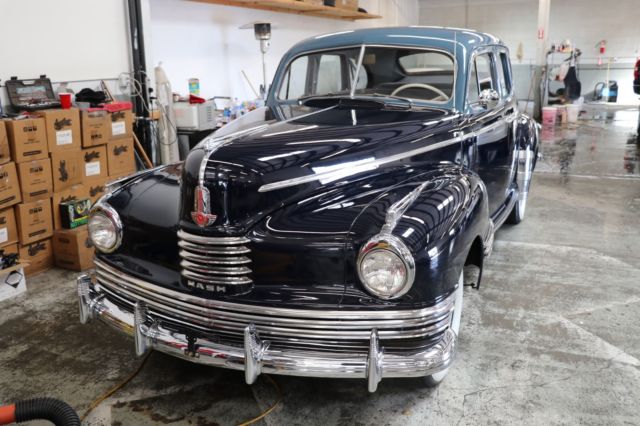 beautifully restored 1942 nash ambassador sedan