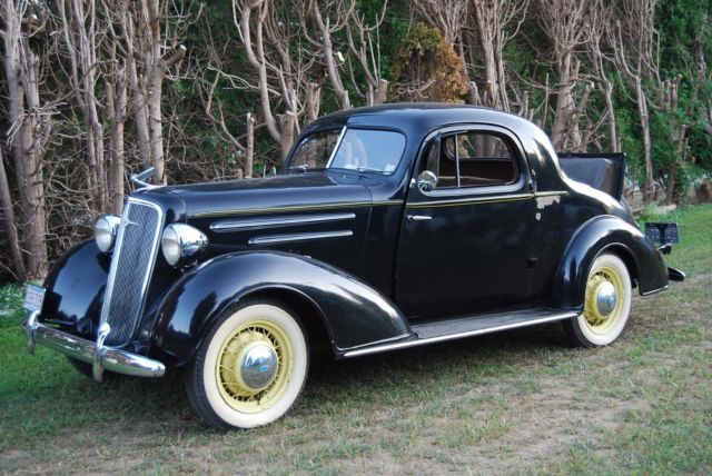 1935 chevrolet master 3 window coupe suicide doors