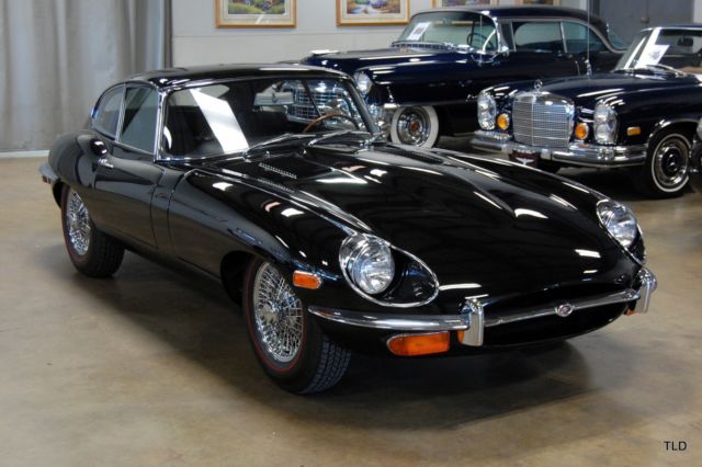 1969 jaguar e-type, black with 42429 miles available now!