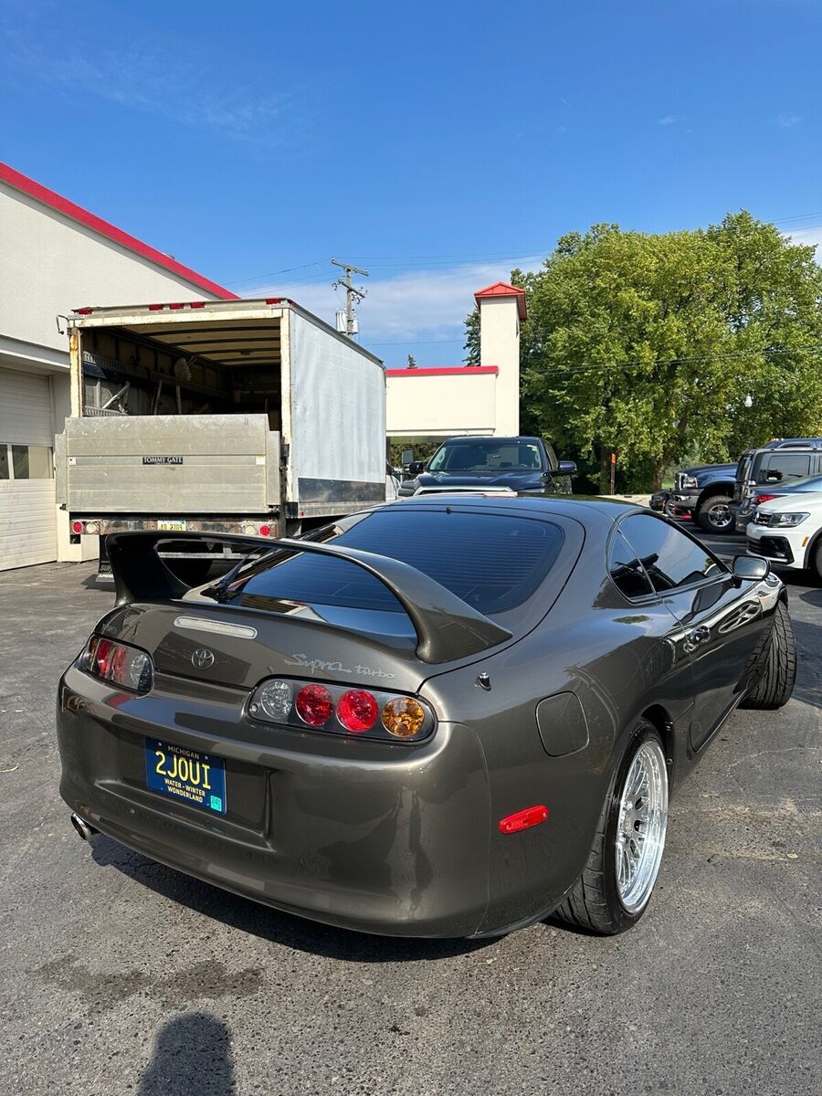 1994 toyota supra grey turbo