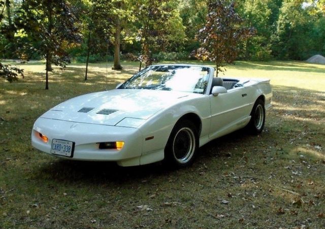 1991 pontiac trans am convertible, 5-speed, ws6