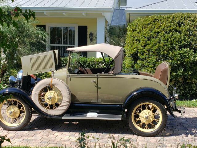 ford 1929 model a roadster six wheeler-fully restored classic antique car