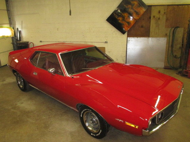 1971 javelin amx 401 z code 4 speed go package 51,893 mi matching # (rare)