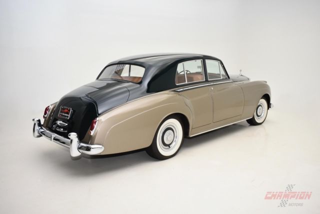 1960 rolls royce silvercloud cloud ii chassis sedan 56551 miles green 6.3 liter