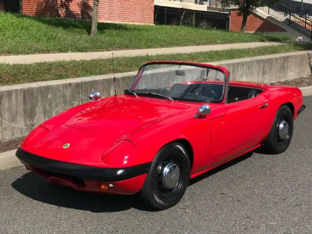 1964 lotus elan s2 1.6l twin cam weber engine mint condition! low reserve