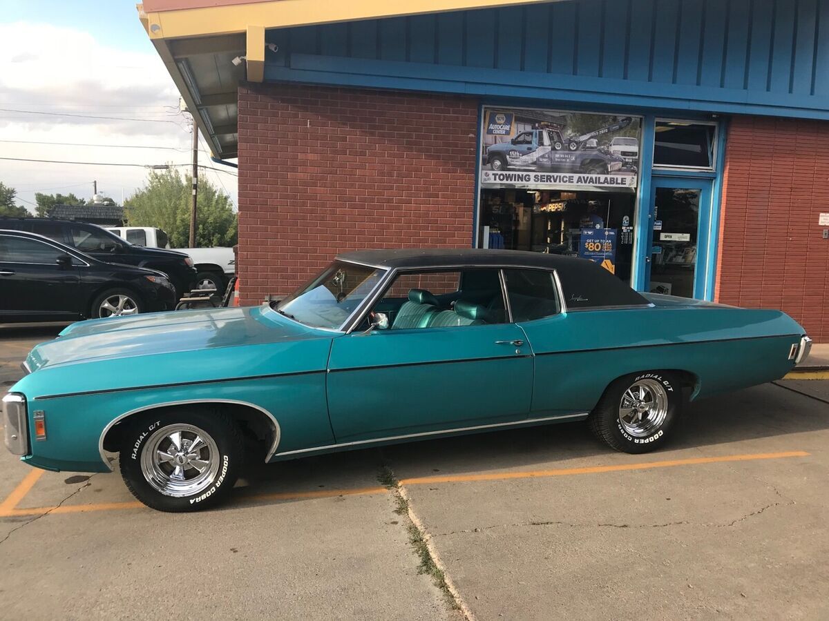 1969 chevrolet impala green rwd automatic custom