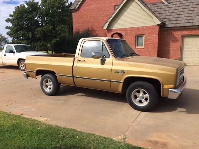 1985 chevrolet scottsdale short bed half ton