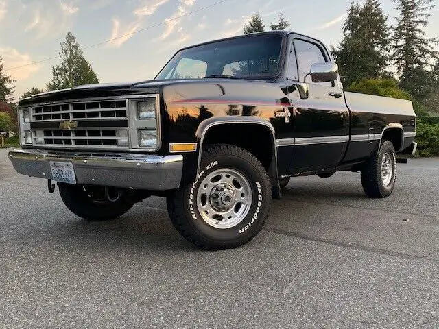 1987 chevrolet silverado k20 2500 4x4 manual amazing condition worldwide auction