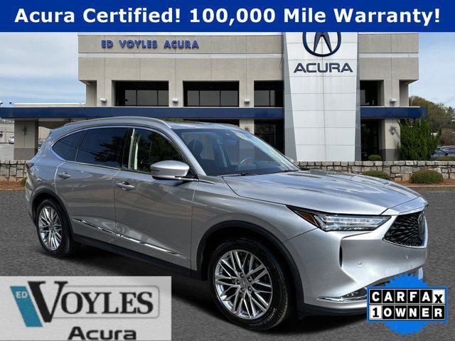 2023 acura mdx w/advance package