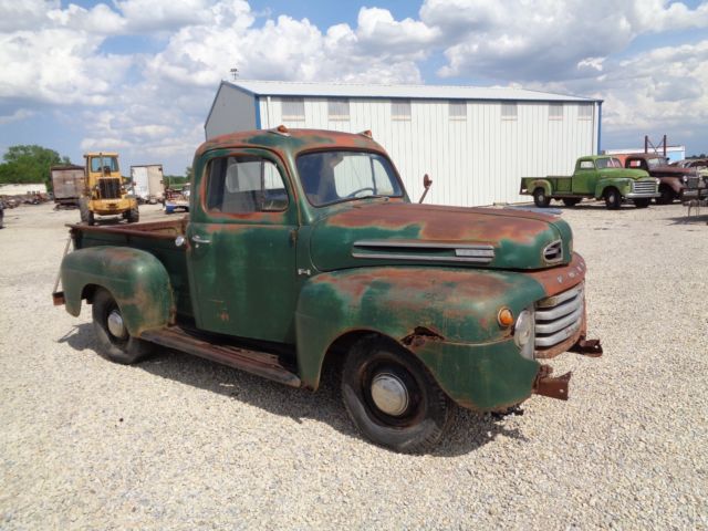 1949 49 ford f-1 short bed project pickup truck rat rod 1948 48 1950 50