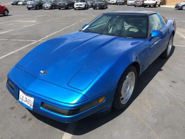 1992 chevrolet corvette targa top 94k mi original auto a/c california car immac