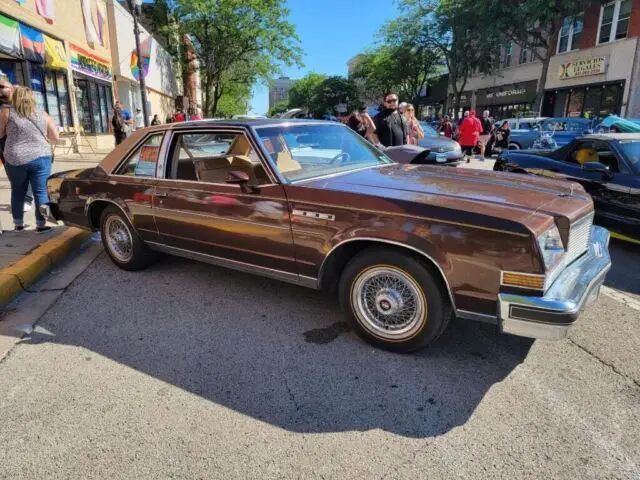 1977 buick le sabre 5.7 coupe brown rwd automatic