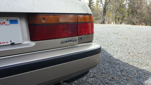 1990 honda accord coupe 5 speed no reserve