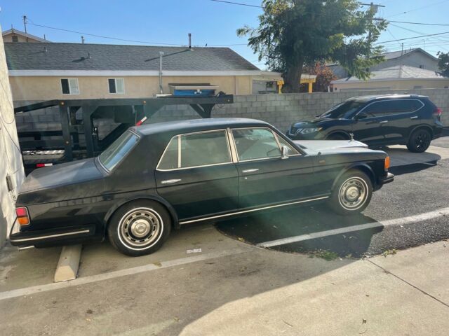 1981 rolls-royce silver spirit sedan black rwd automatic