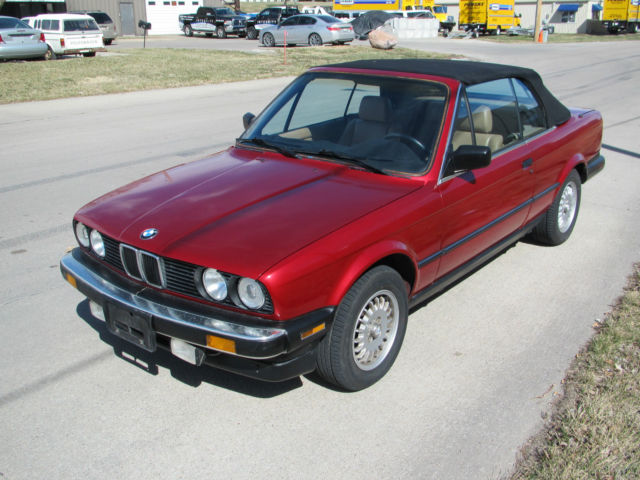 1989 bmw 325i convertible 2-door 2.5l auto m20b25 e30