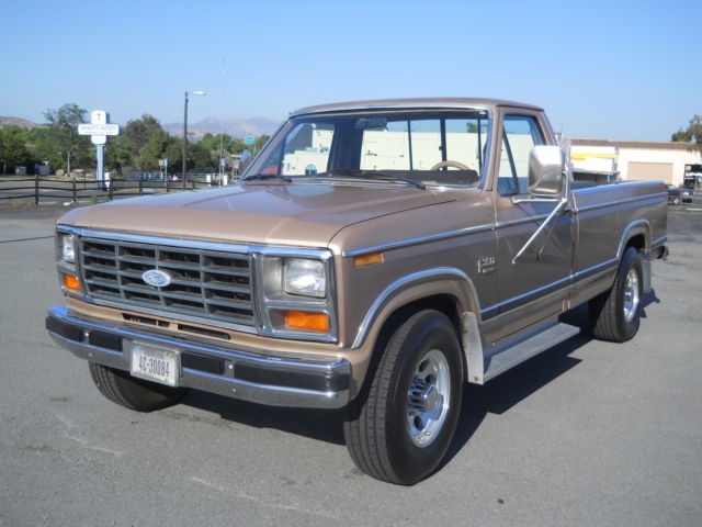 ford f-350 long bed pickup regular cab, single rear wheels, 460 v8, auto trans