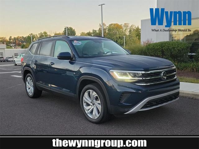 2021 volkswagen atlas 3.6 v6 se w/ technology