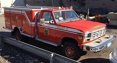 1986 e-one light rescue truck 4-wheel gasoline v-8 automatic