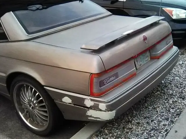 cadillac allante parts car with hardtop