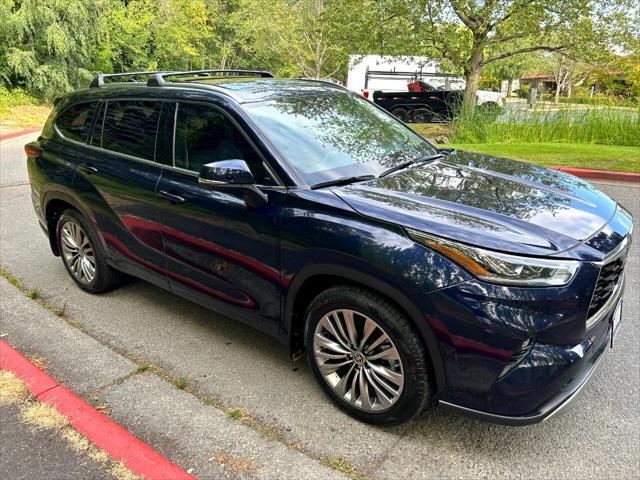 2021 toyota highlander platinum