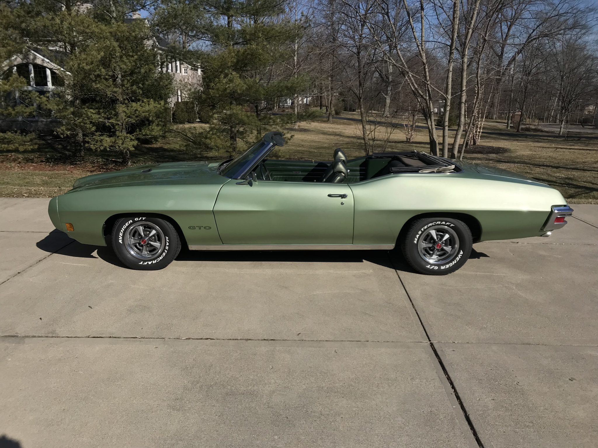1970 pontiac gto convertible 4-speed