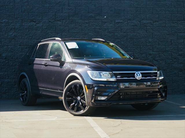 2020 volkswagen tiguan 2.0t se r-line black