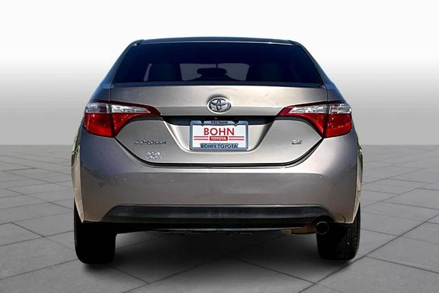 2015 toyota corolla le