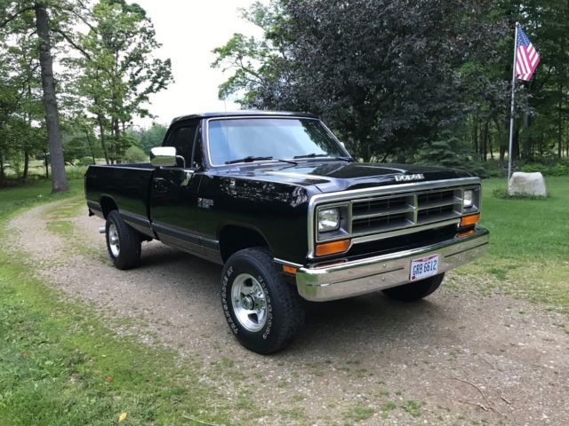 1990 dodge ram 2500 w250 le 4x4 cummins turbo diesel