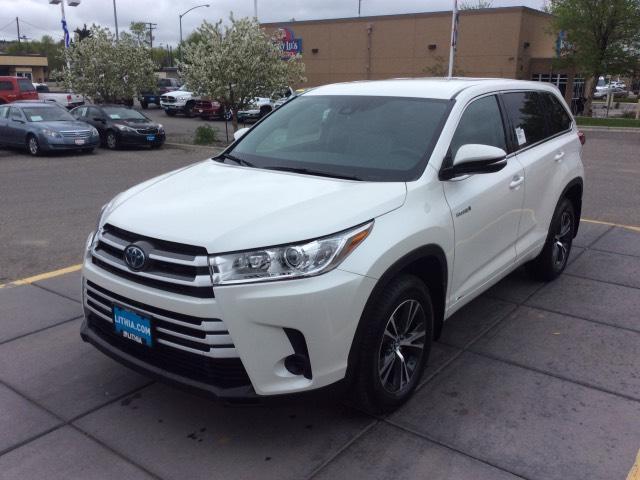 2018 toyota highlander hybrid le awd le 4dr suv for sale in billings, montana