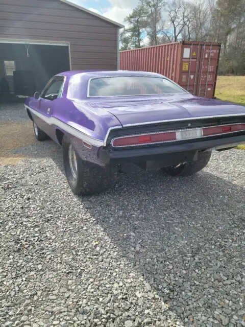 1970 dodge challenger coupe purple rwd automatic pro street this is a true r/t