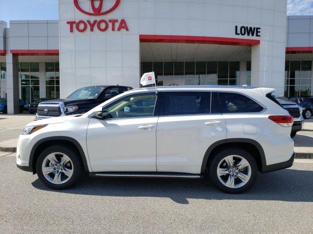 certified 2019 toyota highlander limited warner robins, ga 31088 for sale in warner robins, georgia
