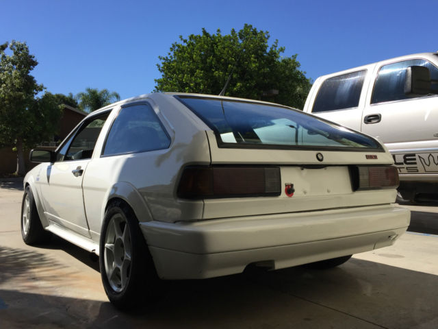 1987 vw scirocco 2.1l 16v turbo 6spd
