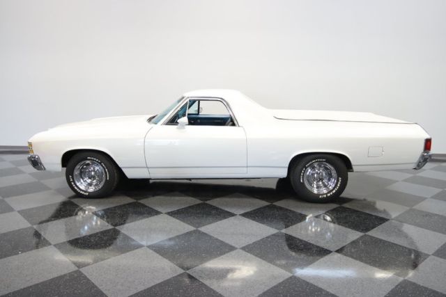 1971 chevrolet el camino 78865 miles white 350 v8 automatic