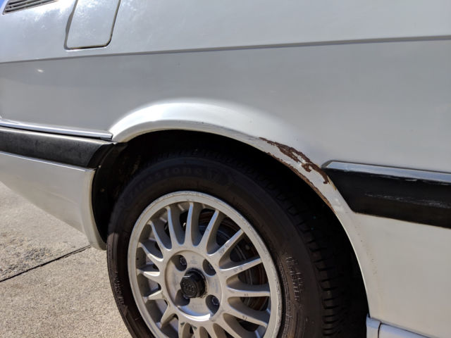 1985 audi coupe gt - rare and unmolested, white/blue, manual, a/c, no reserve!