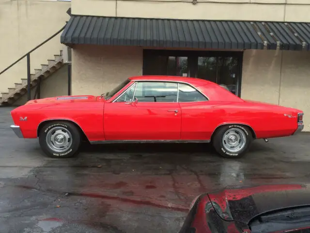 1967 chevelle ss rotisserie restoration super clean! big block 4-speed