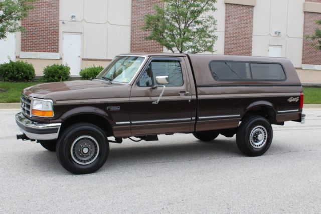 1992 ford f250 xlt 7.3l diesel 4wd 97k miles one owner no accidents extra clean
