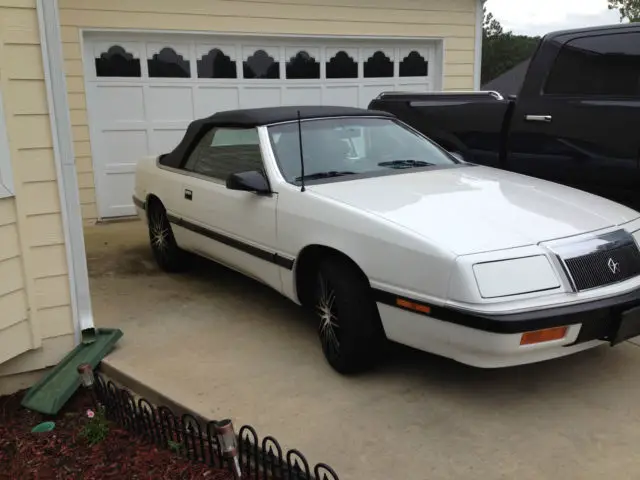 1989 convertible chrysler lebaron