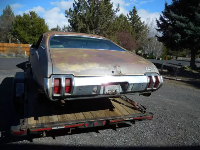 1970 oldsmobile 442 numbers match barn/field find