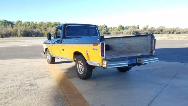 ford f100 ranger v8 clean title/smog exempt 1975 (no reserve)