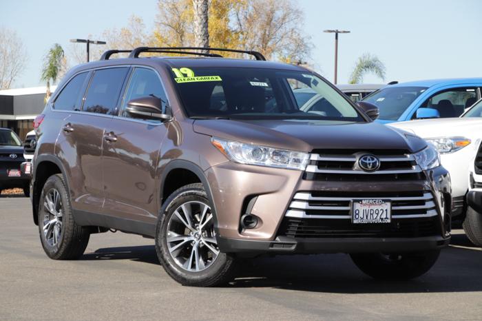 certified 2019 toyota highlander fwd v6 merced, ca 95340 for sale in merced, california