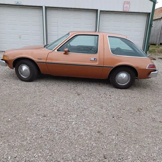 1976 amc pacer 4.2 hatchback orange rwd automatic base