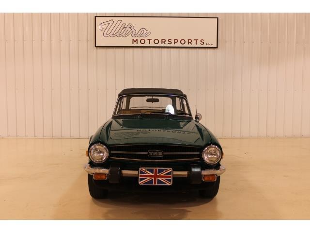 1976 triumph tr6 86541 miles green 2.5l inline 6 5 speed manual