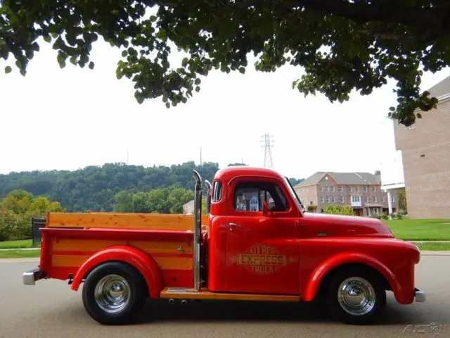 1953 dodge truck model b-3-b-108 little red express truck