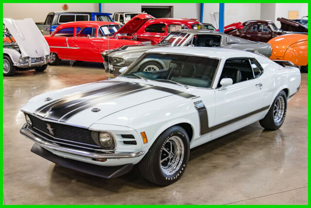 1970 ford mustang boss 302 4-speed manual 1-of-1 car with full marti report 70