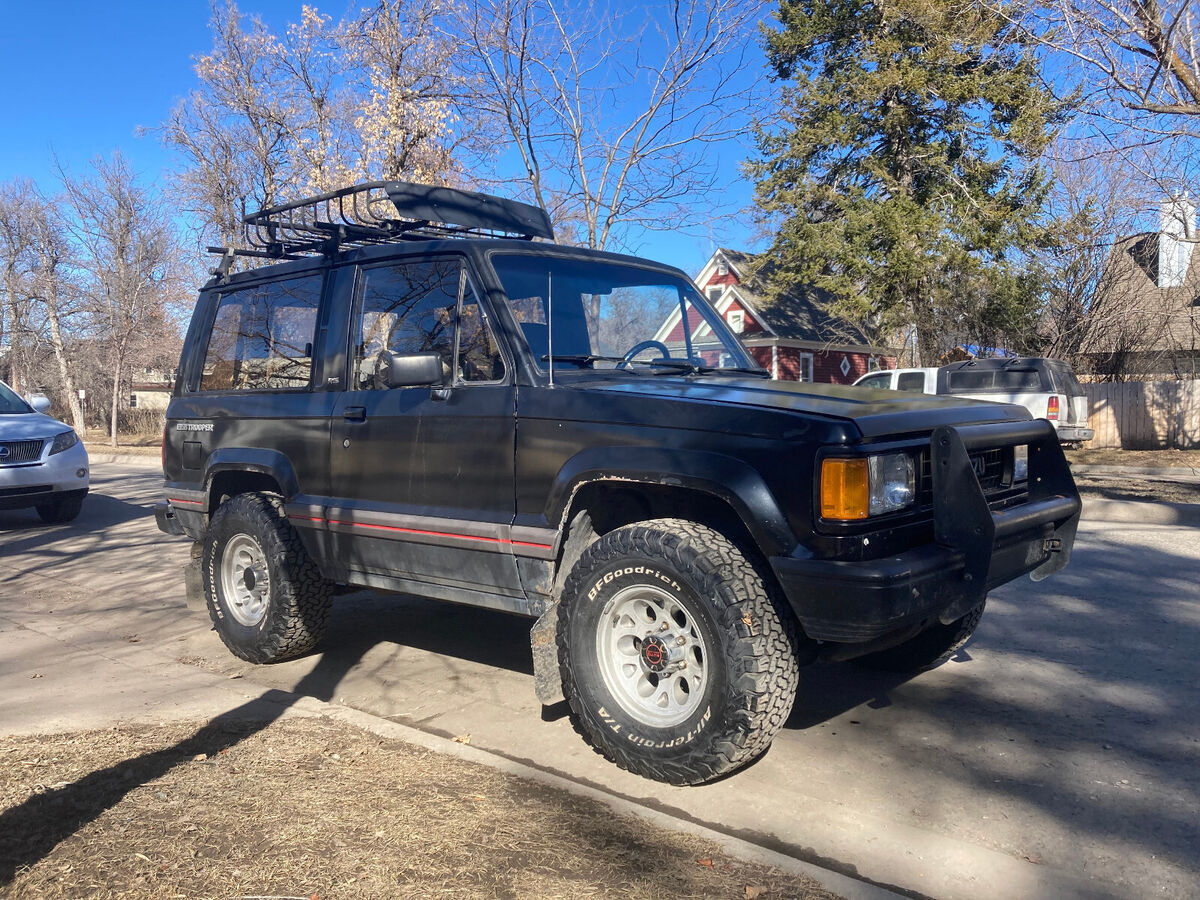 rare 1989 trooper rs 2.6l 4cyl 4wd only 87k miles on the engine