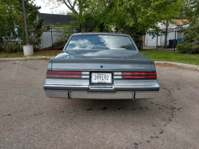 1986 buick regal t type (like grand national) rust free az car!