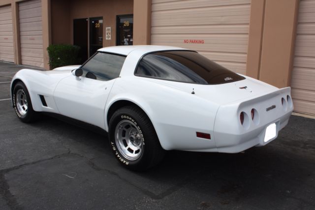 1981 corvette low original miles