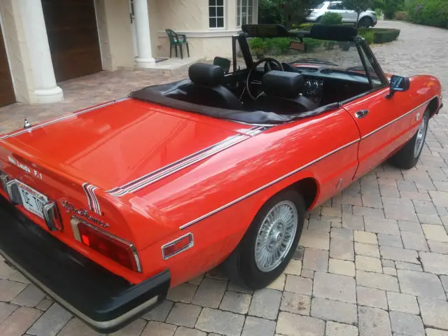 time capsule 1978 alfa romeo niki lauda spyder only 19k real miles immaculate!