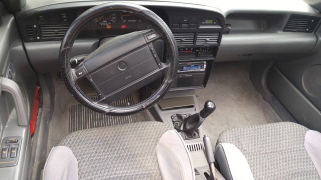 1992 mercury capri base convertible 2-door 1.6l